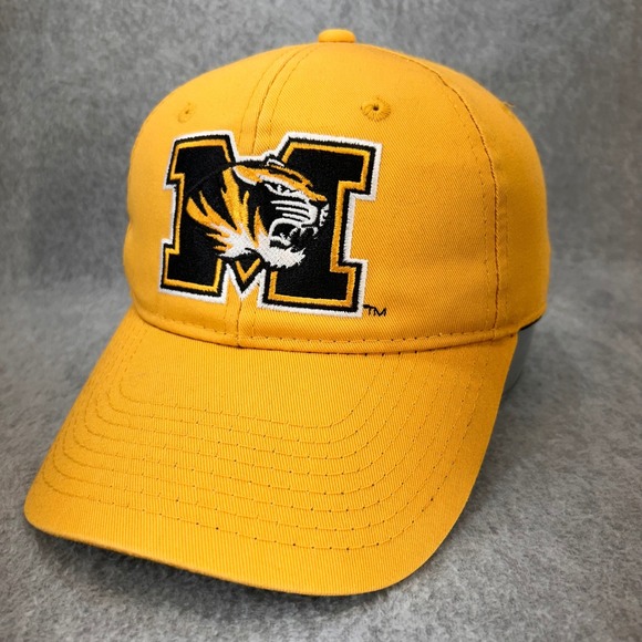 Signatures Other - Missouri Tigers Mizzou Mens Yellow Signatures Snapback Hat NCAA OSFA